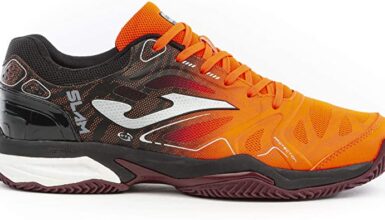 scarpa arancione da Padel